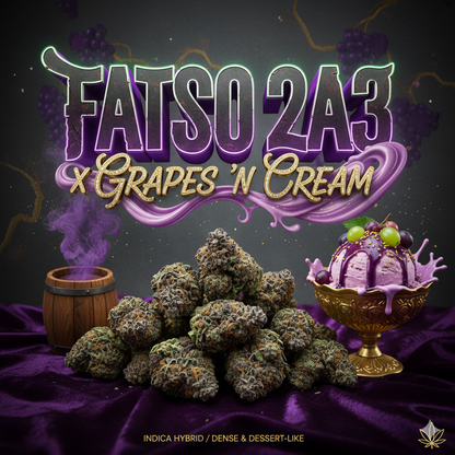 Fatso 2A3 x Grapes n Cream