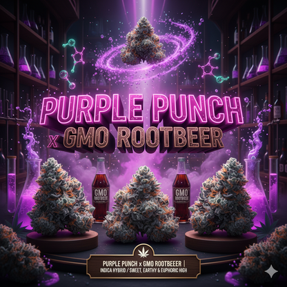 Purple Punch x GMO Rootbeer